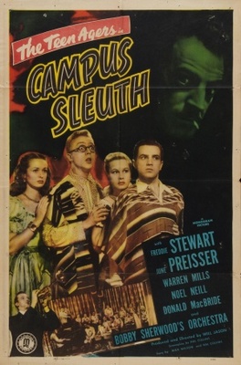 Campus Sleuth movie poster (1948) pillow