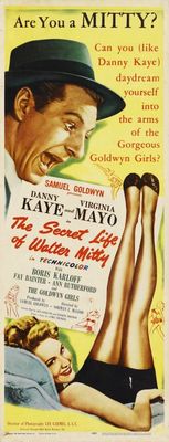 The Secret Life of Walter Mitty movie poster (1947) poster