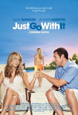 Just Go with It movie poster (2011) pillow