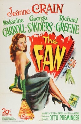The Fan movie poster (1949) wood print