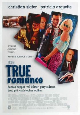 True Romance movie poster (1993) canvas poster