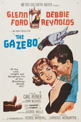 The Gazebo movie poster (1959) wood print