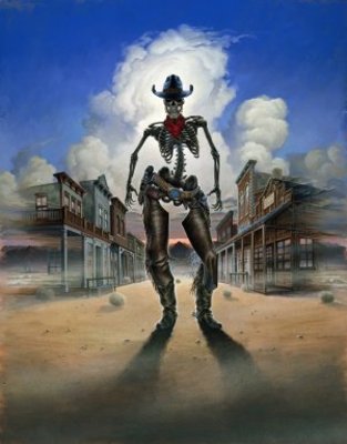 Ghost Town movie poster (1988) canvas poster
