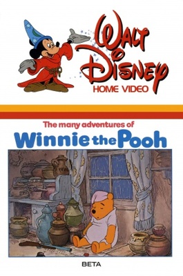 The Many Adventures of Winnie the Pooh movie poster (1977) metal framed poster