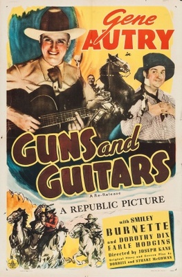 Guns and Guitars movie poster (1936) canvas poster