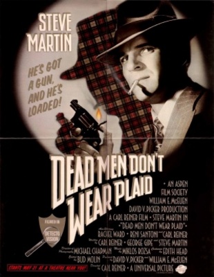 Dead Men Don't Wear Plaid movie poster (1982) canvas poster