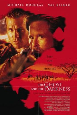 The Ghost And The Darkness movie poster (1996) wood print