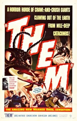 Them! movie poster (1954) tote bag
