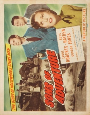Sons of Adventure movie poster (1948) metal framed poster
