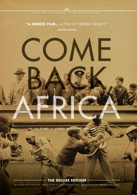 Come Back, Africa movie poster (1959) metal framed poster