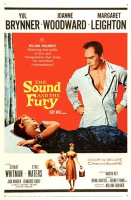 The Sound and the Fury movie poster (1959) mouse pad