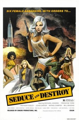 The Doll Squad movie poster (1973) canvas poster