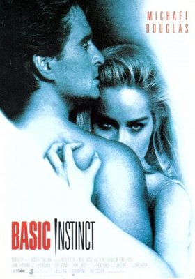 Basic Instinct movie poster (1992) canvas poster