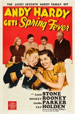 Andy Hardy Gets Spring Fever movie poster (1939) poster with hanger