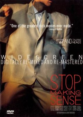 Stop Making Sense movie poster (1984) canvas poster