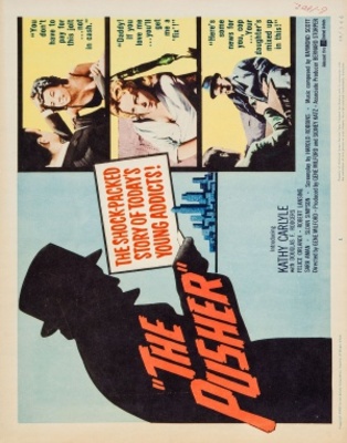 The Pusher movie poster (1960) metal framed poster