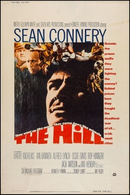 The Hill movie poster (1965) wooden framed poster