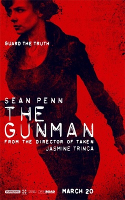 The Gunman movie poster (2015) Stickers MOV_87bbae12