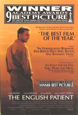 The English Patient movie poster (1996) metal framed poster