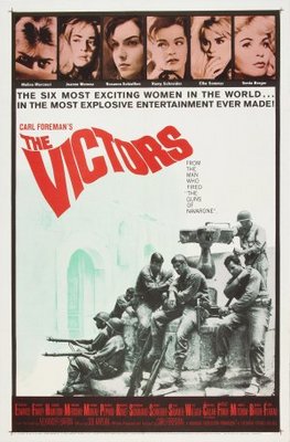 The Victors movie poster (1963) Stickers MOV_87ce2c47