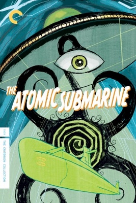 The Atomic Submarine movie poster (1959) wood print