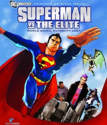 Superman vs. The Elite movie poster (2012) metal framed poster