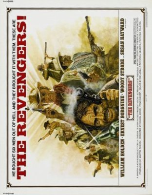 The Revengers movie poster (1972) wooden framed poster