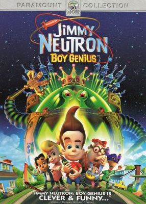 Jimmy Neutron: Boy Genius movie poster (2001) metal framed poster