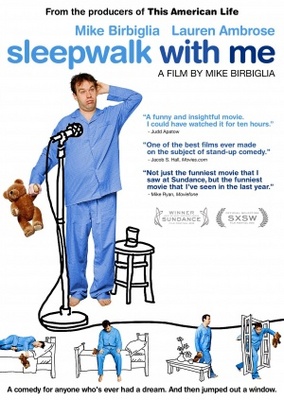 Sleepwalk with Me movie poster (2012) metal framed poster