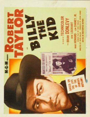 Billy the Kid movie poster (1941) metal framed poster