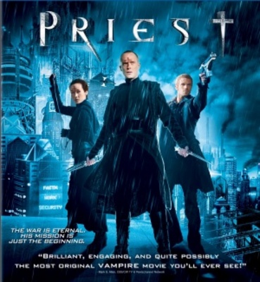Priest movie poster (2011) Stickers MOV_884f37e9