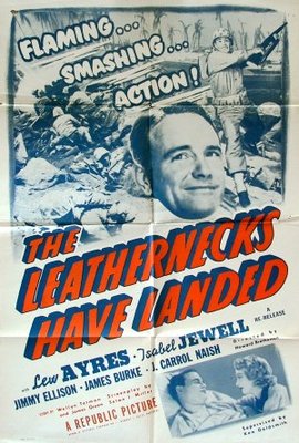 The Leathernecks Have Landed movie poster (1936) wooden framed poster
