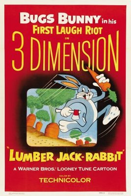 Lumber Jack-Rabbit movie poster (1954) Mouse Pad MOV_8863db03