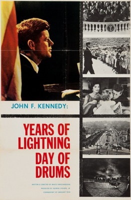 John F. Kennedy: Years of Lightning, Day of Drums movie poster (1965) Stickers MOV_887f524f