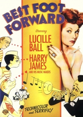Best Foot Forward movie poster (1943) wooden framed poster