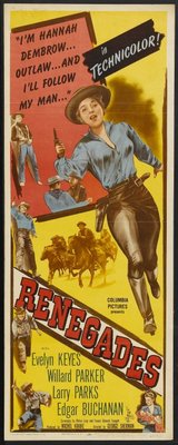 Renegades movie poster (1946) metal framed poster
