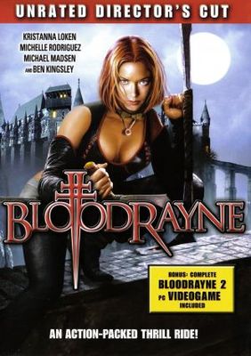Bloodrayne movie poster (2005) hoodie