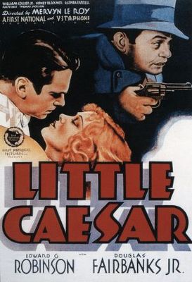 Little Caesar movie poster (1931) wooden framed poster