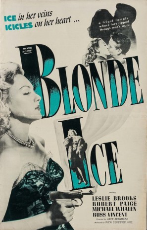 Blonde Ice movie poster (1948) poster