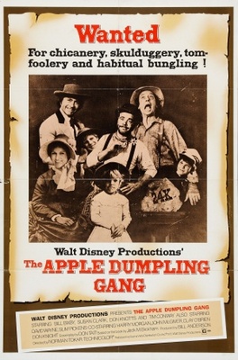 The Apple Dumpling Gang movie poster (1975) pillow