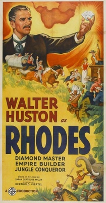 Rhodes of Africa movie poster (1936) metal framed poster