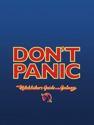 The Hitchhiker's Guide to the Galaxy movie poster (2005) Stickers MOV_88d7b2c5