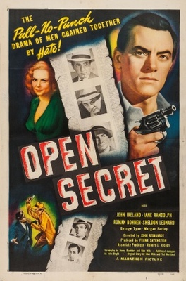 Open Secret movie poster (1948) poster with hanger