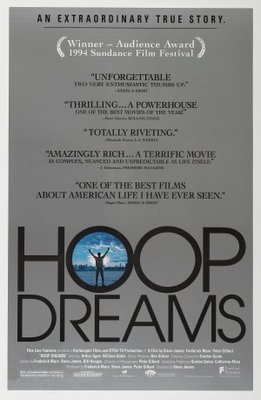 Hoop Dreams movie poster (1994) canvas poster