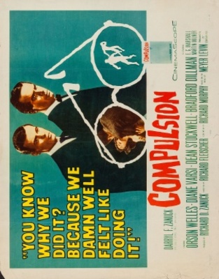 Compulsion movie poster (1959) mouse pad