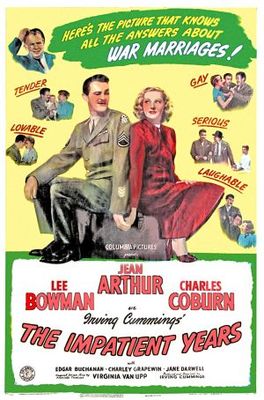 The Impatient Years movie poster (1944) poster