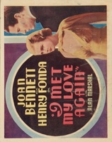 I Met My Love Again movie poster (1938) Tank Top #730728