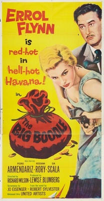 The Big Boodle movie poster (1957) wooden framed poster