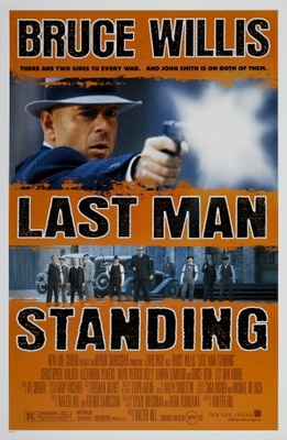 Last Man Standing movie poster (1996) canvas poster