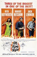 Fire Down Below movie poster (1957) Longsleeve T-shirt #643336